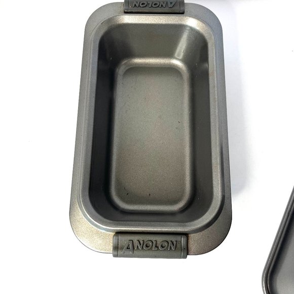 Analon Advanced Nonstick Bakeware Meatloaf/Loaf Pan Set with grips and Drip pan - Picture 7 of 9